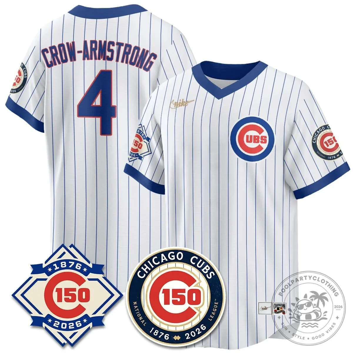 Chicago Cubs Crow-Armstrong Royal Blue Limited Edition Baseball Jersey 65 Chicago Cubs Crow-Armstrong Royal Blue Limited Edition Baseball Jersey