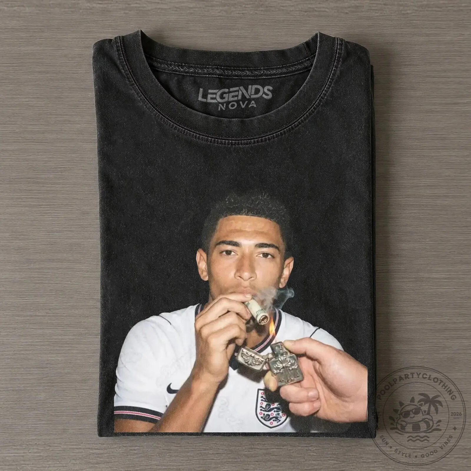 Graphic T-Shirt featuring Jude Bellingham, England Football Star