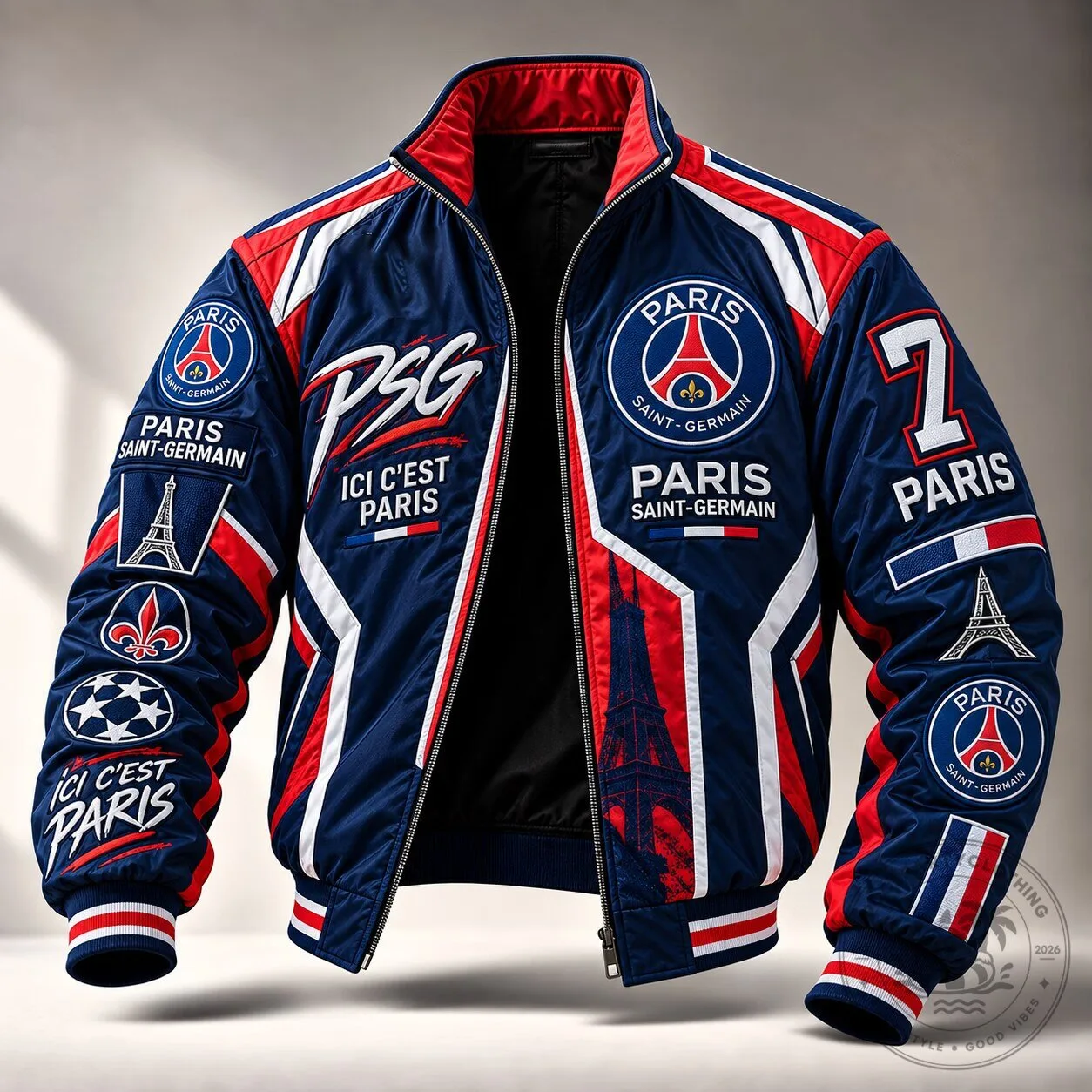 Paris Saint-Germain Football Club Bomber Jacket