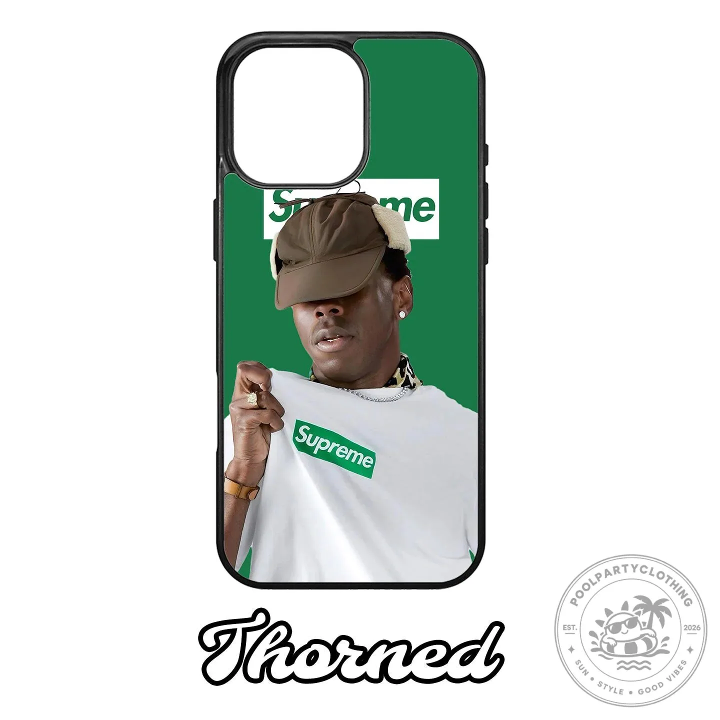 Carti Tyler the Creator Supreme Green Phone Case