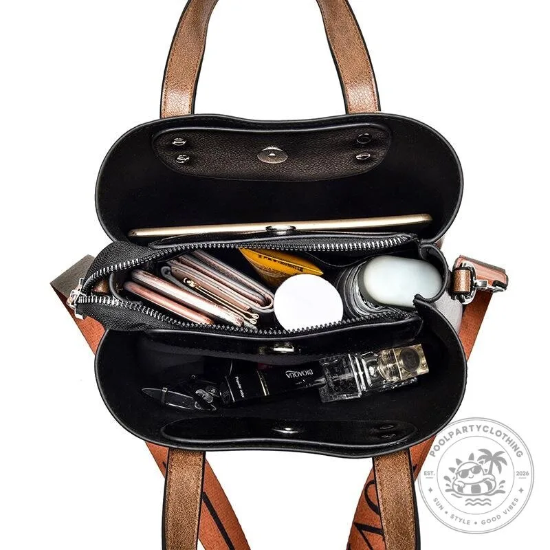 Harley-Davidson Motorcycles Black Leather Women's Handbag with Sunglasses 14 Harley-Davidson Motorcycles Black Leather Women