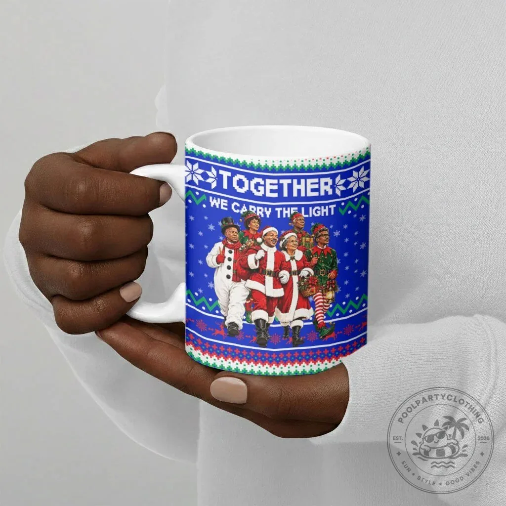 Civil Rights Leaders Christmas Together We Carry The Light Holiday Mug 15 Civil Rights Leaders Christmas Together We Carry The Light Holiday Mug
