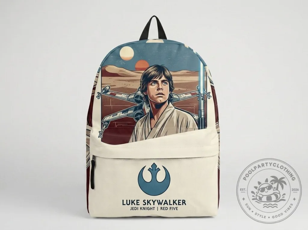 Star Wars Luke Skywalker Jedi Knight Red Five Backpack Star Wars Luke Skywalker Jedi Knight Red Five Backpack