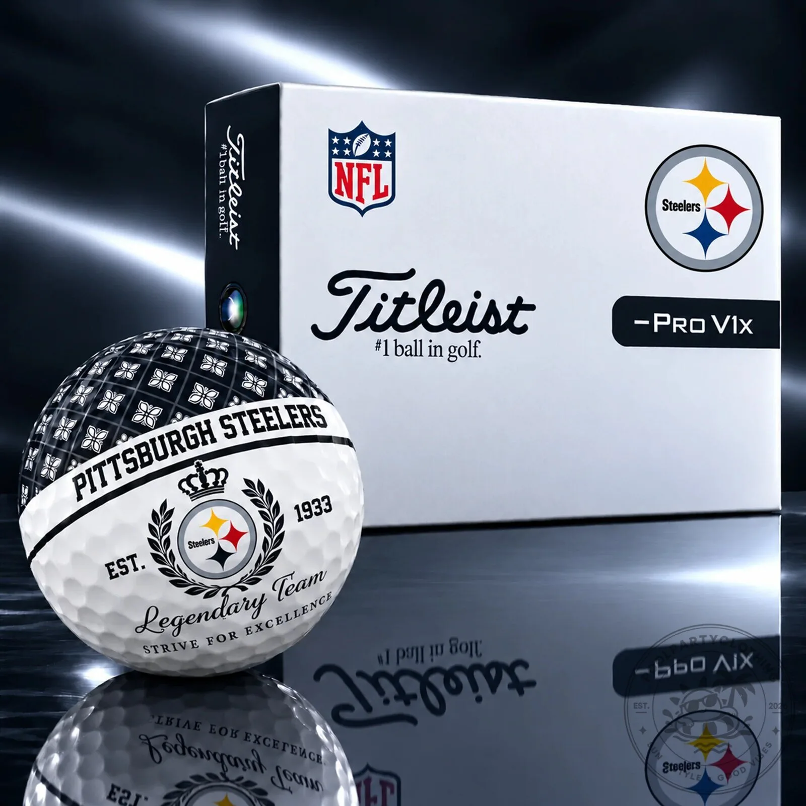Pittsburgh Steelers NFL Golf Ball Set