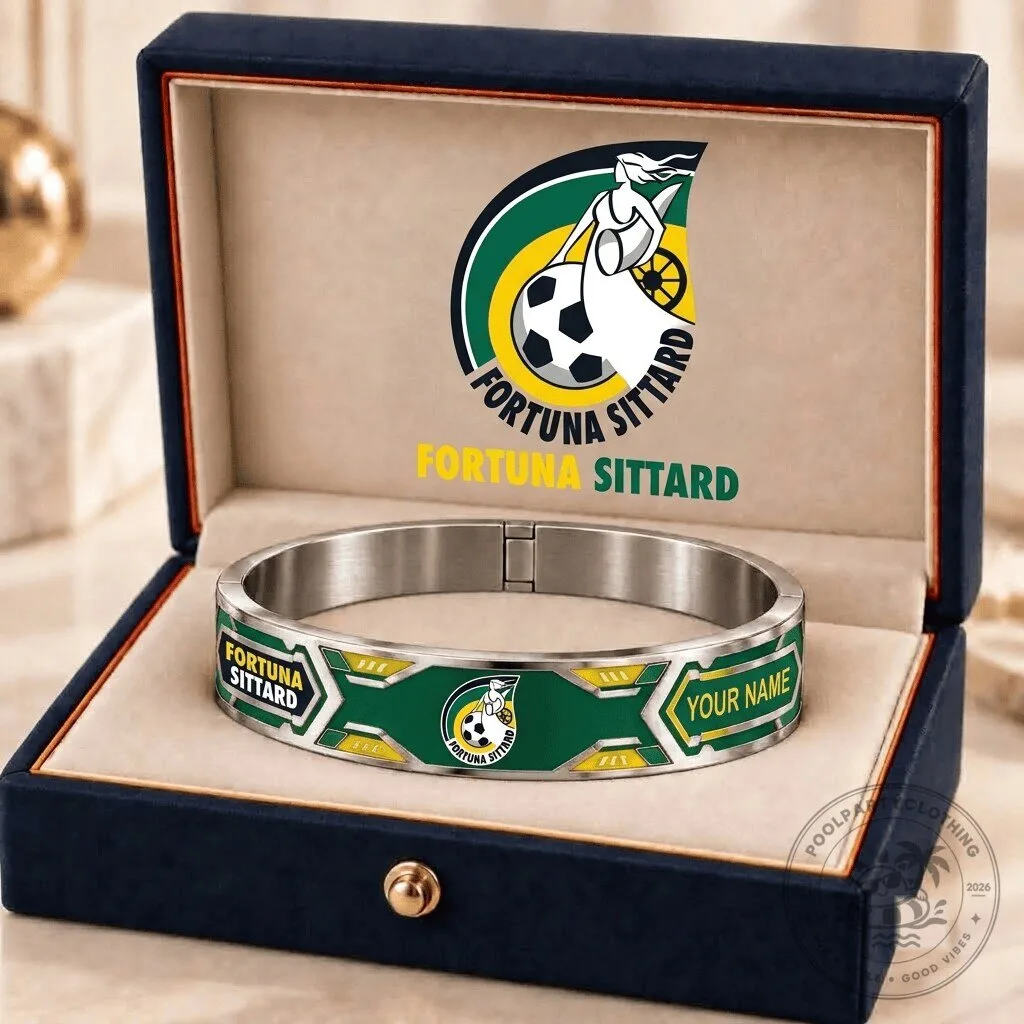 Fortuna Sittard Eredivisie Personalized Football Team Bracelet