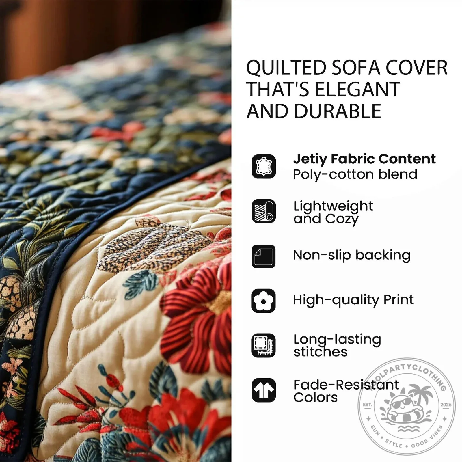 Antler Lodge Quilted Recliner Chair Cover Sofa Slipcover 20 Antler Lodge Quilted Recliner Chair Cover Sofa Slipcover