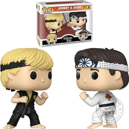 The Karate Kid Johnny Lawrence and Daniel LaRusso Funko Pop! Vinyl Figure 2-Pack