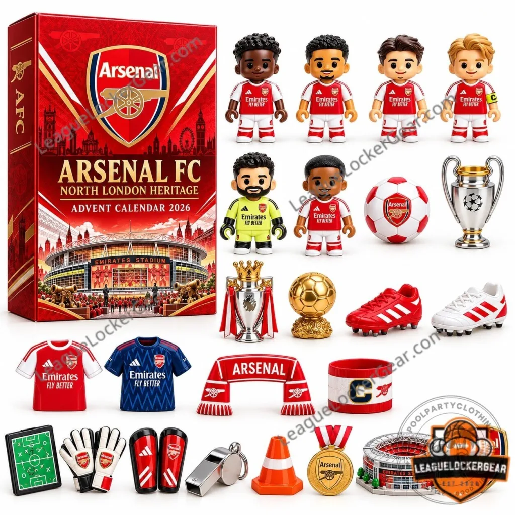 Arsenal Football Club North London Heritage Advent Calendar 2D Arsenal Football Club North London Heritage Advent Calendar 2D
