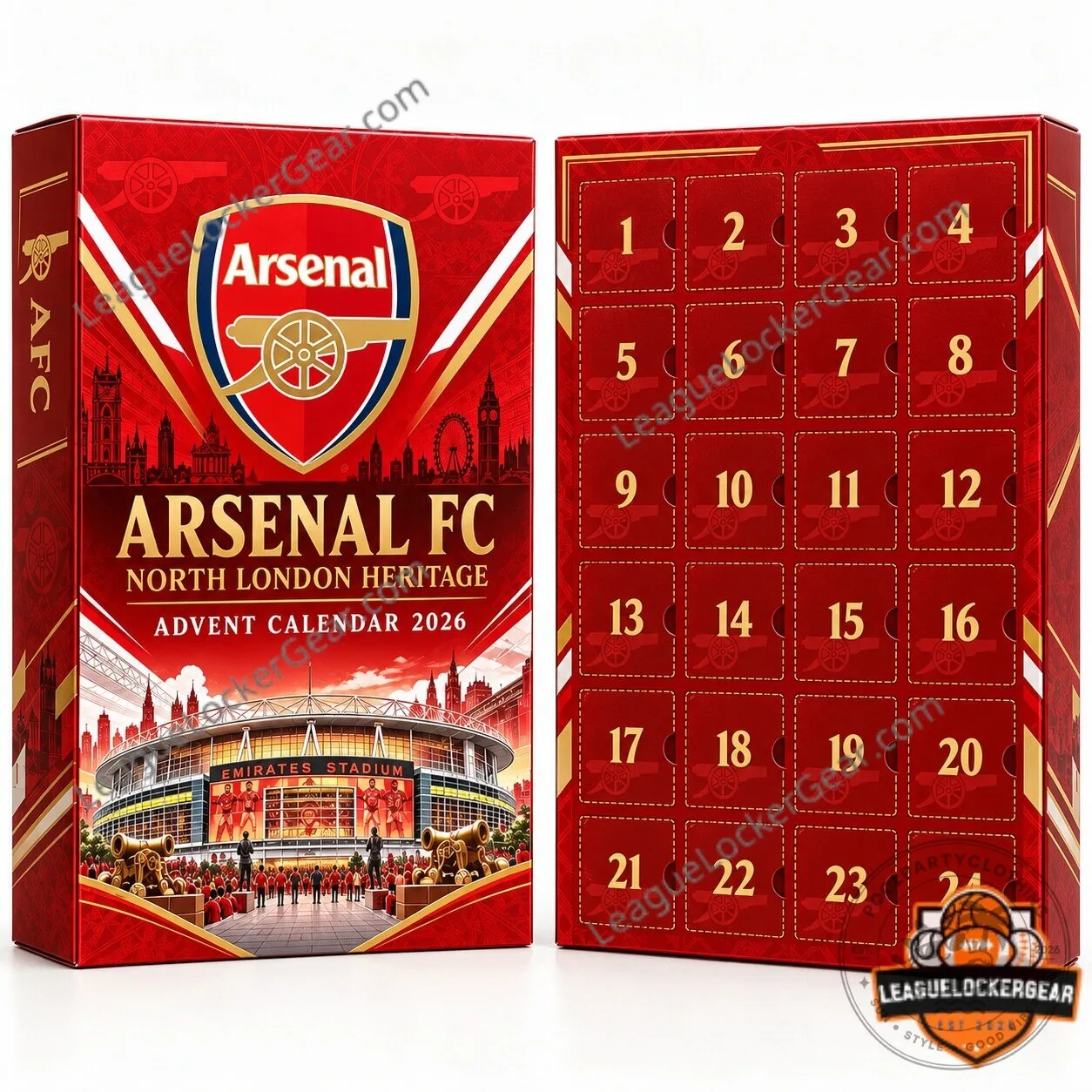 Arsenal Football Club North London Heritage Advent Calendar 2D 9 Arsenal Football Club North London Heritage Advent Calendar 2D