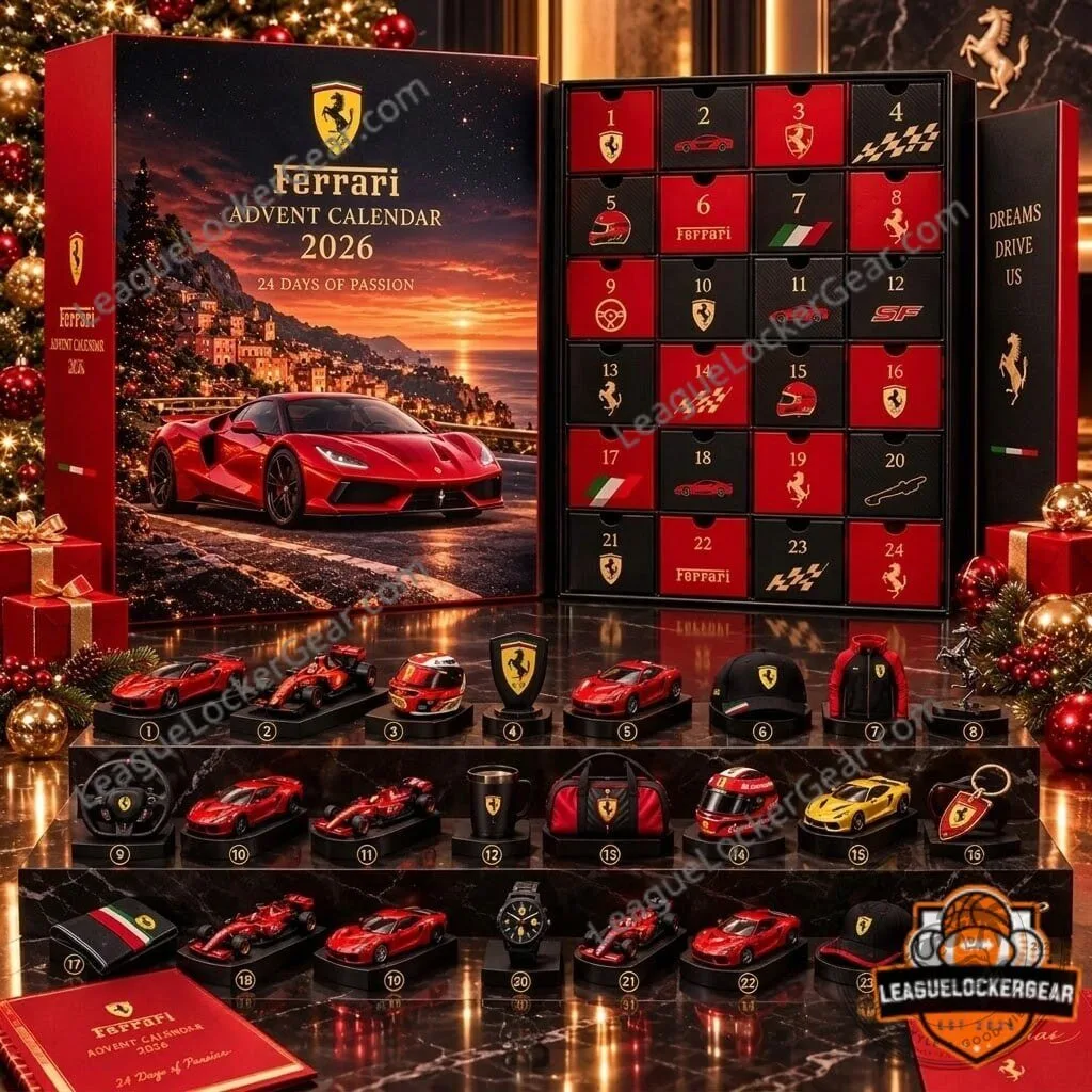 Ferrari 2026 Advent Calendar with 24 Days of Passion Ornaments 2D 2 Ferrari 2026 Advent Calendar with 24 Days of Passion Ornaments 2D