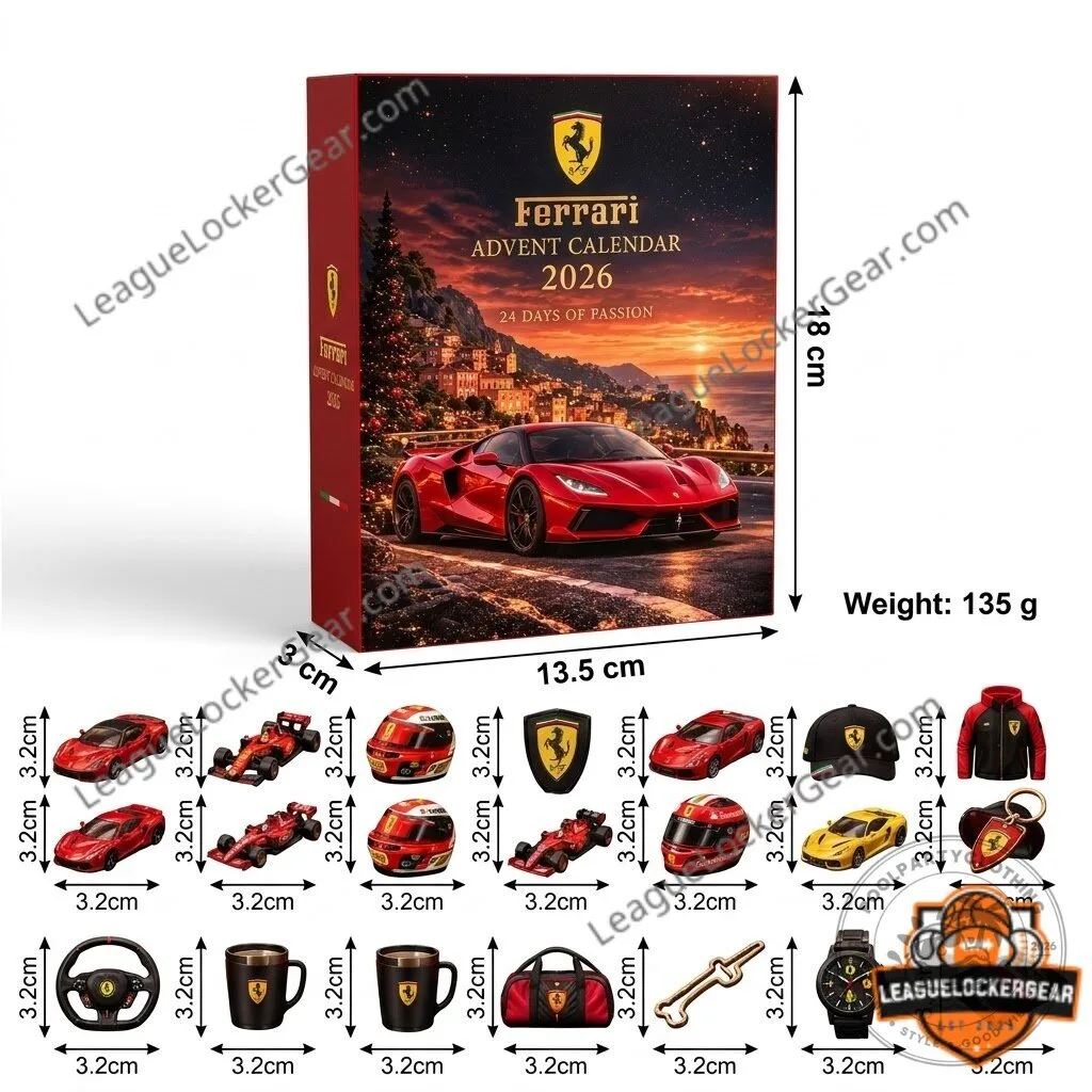 Ferrari 2026 Advent Calendar with 24 Days of Passion Ornaments 2D 11 Ferrari 2026 Advent Calendar with 24 Days of Passion Ornaments 2D