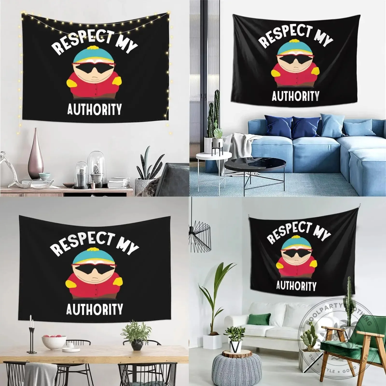 South Park Eric Cartman Respect My Authority Flag 7 South Park Eric Cartman Respect My Authority Flag
