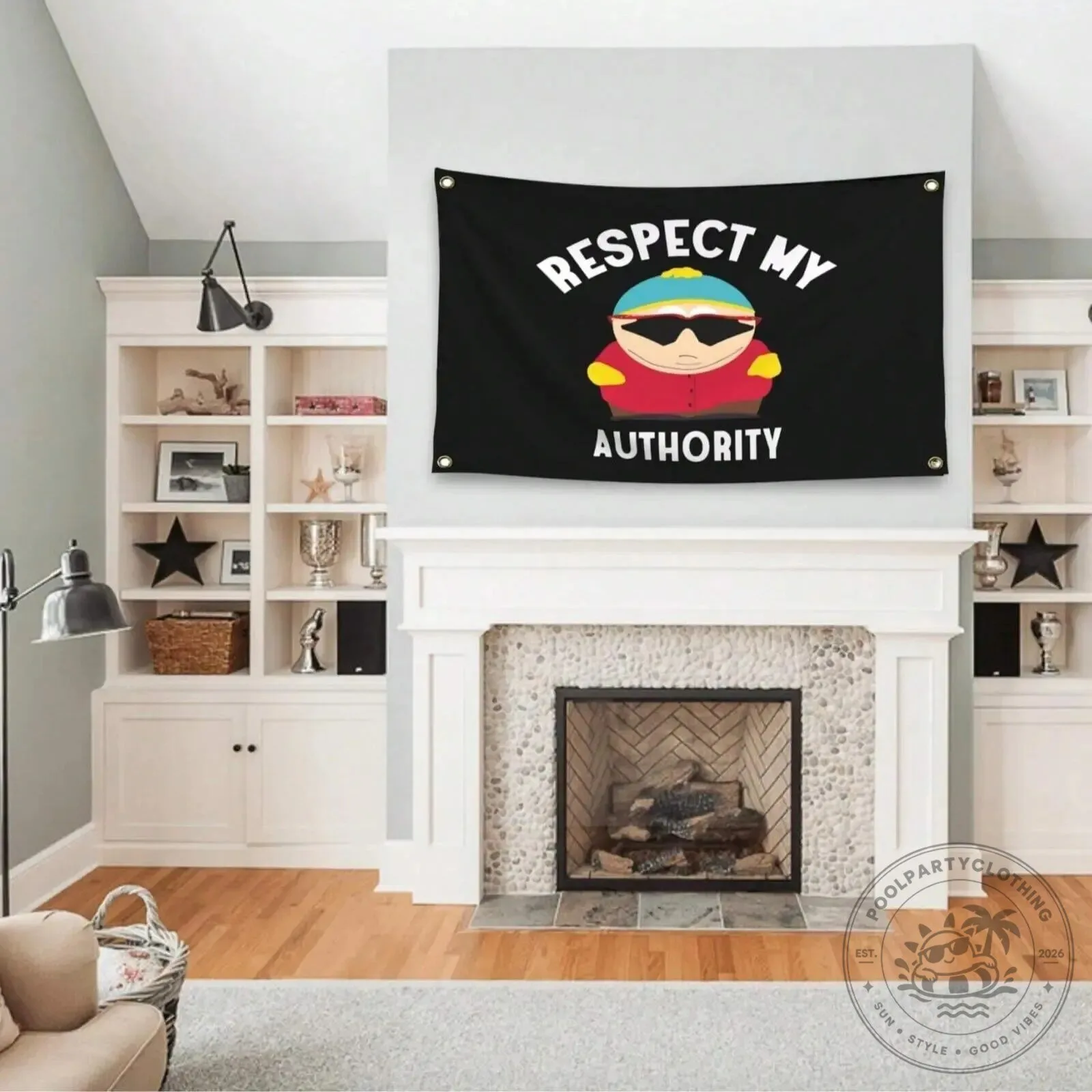 South Park Eric Cartman Respect My Authority Flag 8 South Park Eric Cartman Respect My Authority Flag