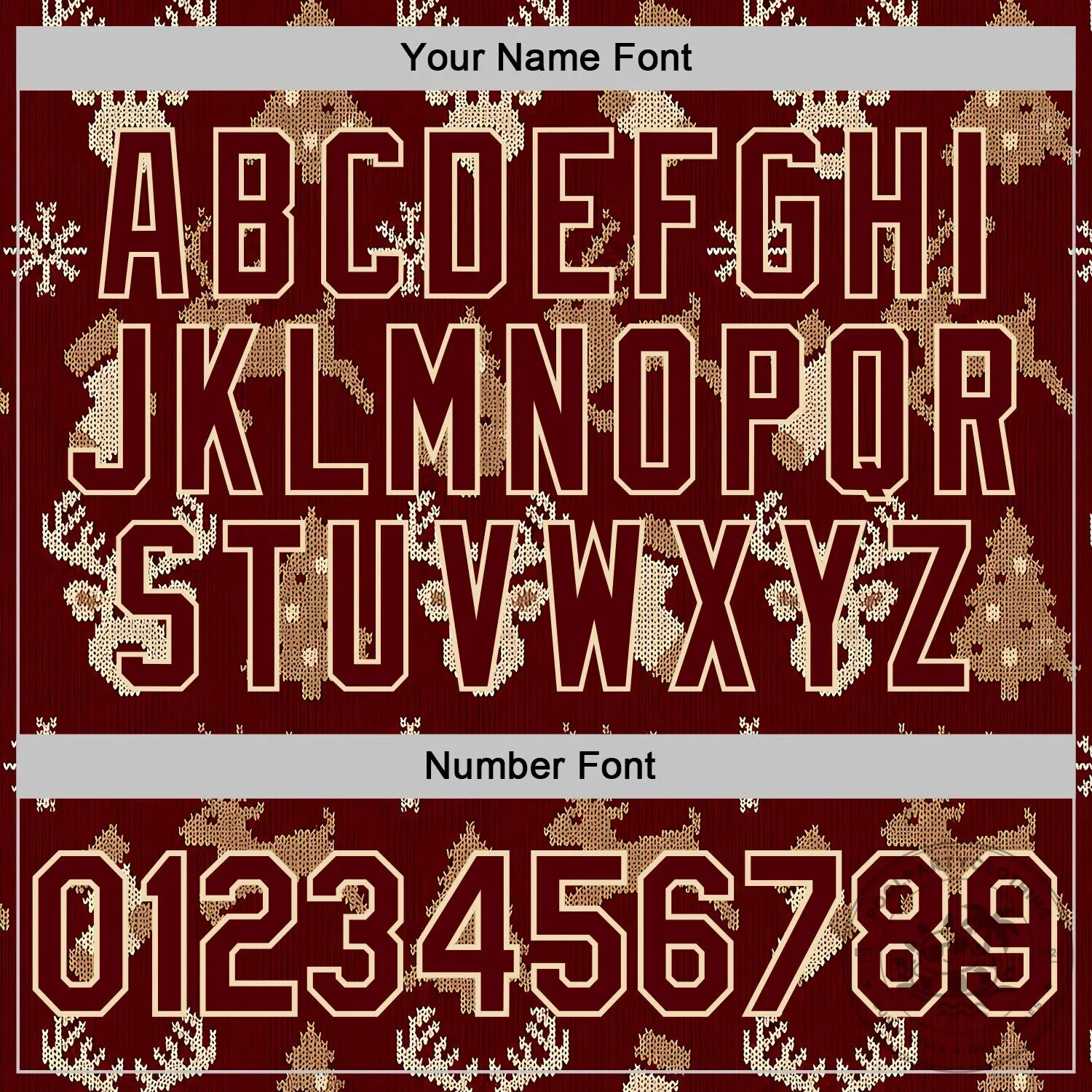 Custom Christmas Reindeer and Snowflake Pattern Ugly Holiday Hoodie 14 Custom Christmas Reindeer and Snowflake Pattern Ugly Holiday Hoodie