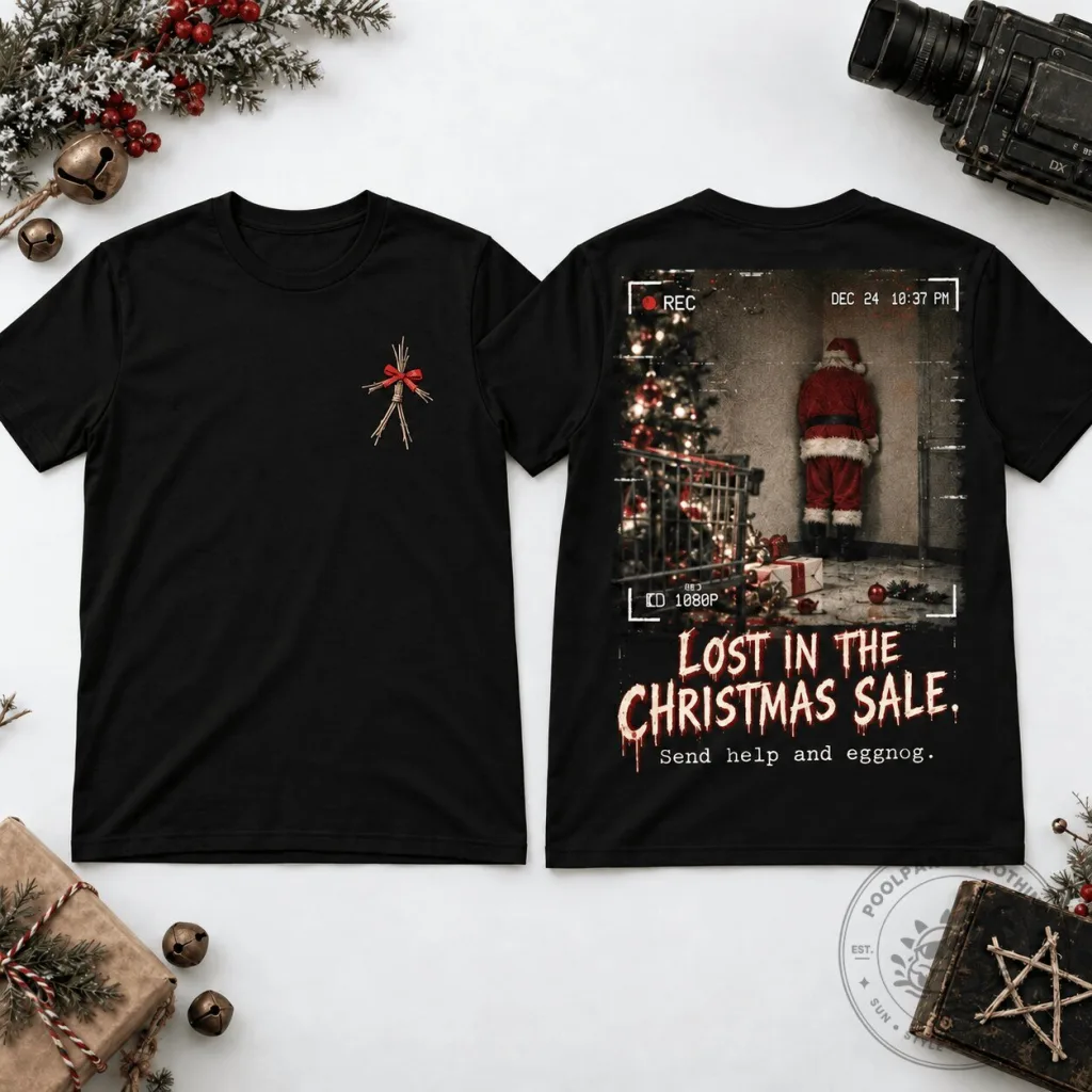 Terrifier 3 Creepy Santa Claus Christmas Horror Movie T-Shirt Terrifier 3 Creepy Santa Claus Christmas Horror Movie T-Shirt