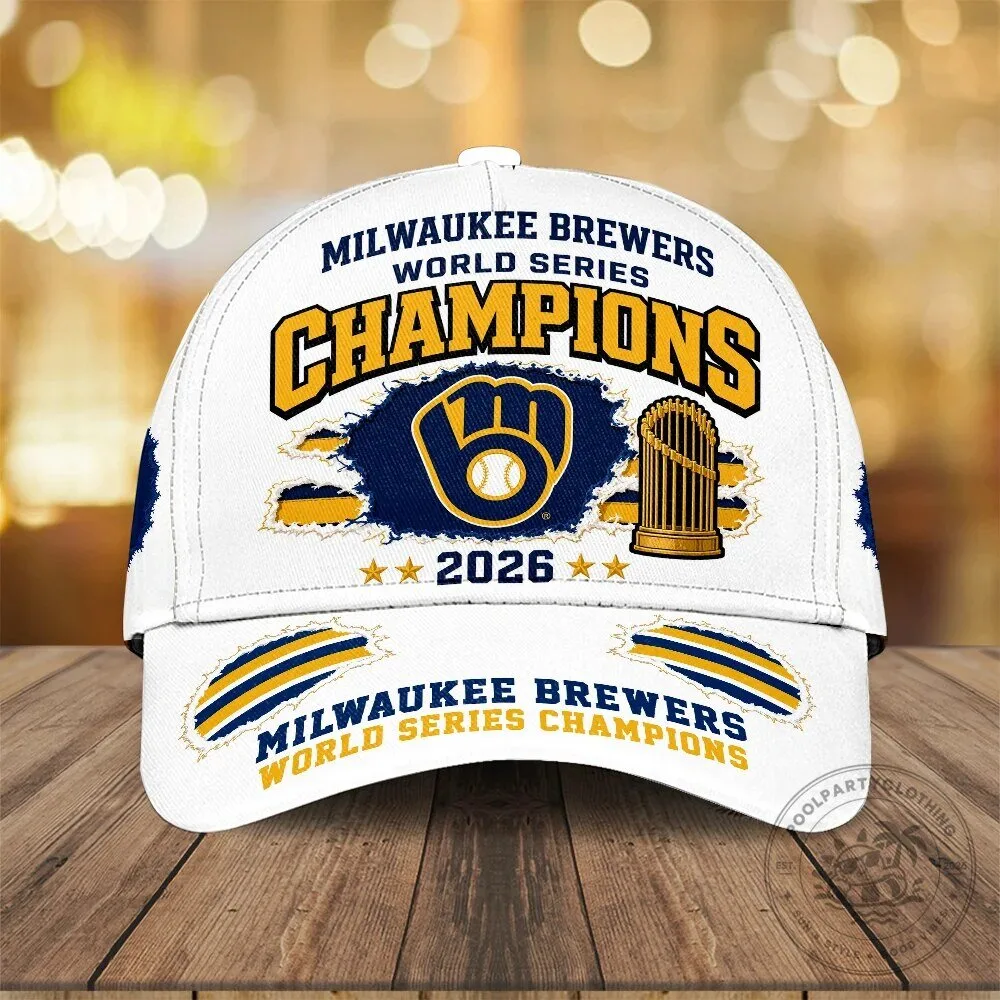 Milwaukee Brewers Baseball Cap - 2026 World Series Champions Hat